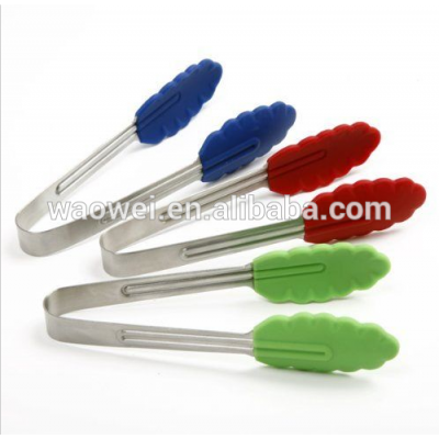 Mini Silicone Tong Choose ONE Assorted Color Red Blue Green