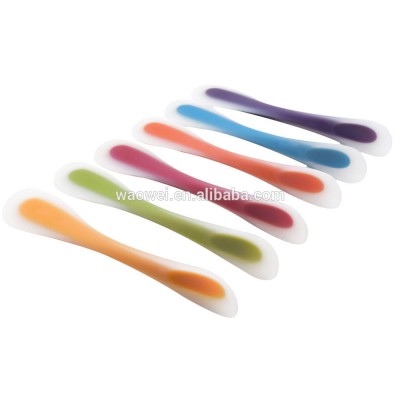 Flexible Dual-Sided Translucent Silicone Spatula Cooking Utensils Baking Tools