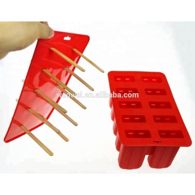 Ice Cream Maker Mould Silicone pop mold