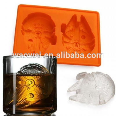 Silicone Ice Cube Tray Millennium Falcon Kotobukiya Pudding DIY Mould