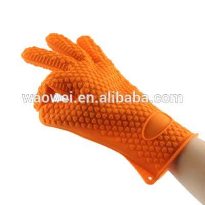 Silicone Oven Mitt Pot Holder Glove Grip Pinch Kitchen Tool