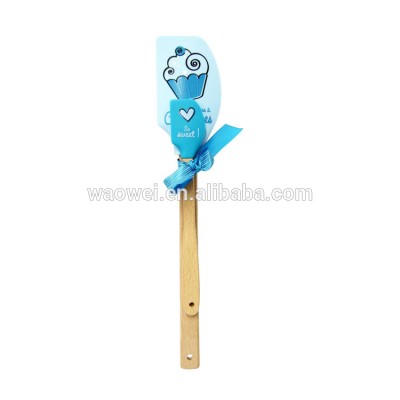 Promotional Cartoon Printing Baking Pastry Spatula Silicone Spatula