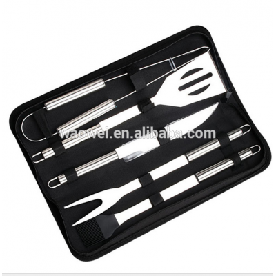 5-Piece Barbecue Accessories Stainless Steel Grilling Utensils