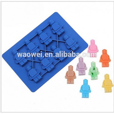 Lego, Lego Building Bricks and Figures Silly Candy Molds Ice Cream Tools & Silicone Ice Cube Trays