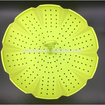 Folding Silicone Food Steamer Basket Insert